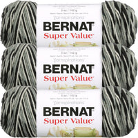 Bernat Super Value Ombre Yarn Hi Tech Multipack Of 3