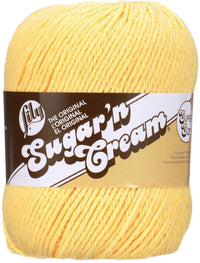 Lily® Sugar'n Cream® Yarn Super Size Yellow Multipack Of 6
