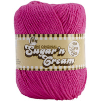 Lily® Sugar'n Cream® Yarn Super Size Hot Pink Multipack Of 6