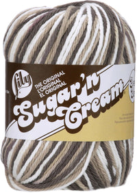 Lily® Sugar'n Cream® Yarn Ombres Super Size Chocolate Ombre Multipack Of 6