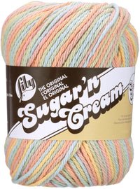 Lily® Sugar'n Cream® Yarn Ombres Super Size Buttercream Multipack Of 6