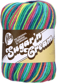 Lily® Sugar'n Cream® Yarn Ombres Super Size Psychedelic Multipack Of 6