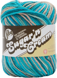 Lily® Sugar'n Cream® Yarn Ombres Super Size Pebble Beach Multipack Of 6