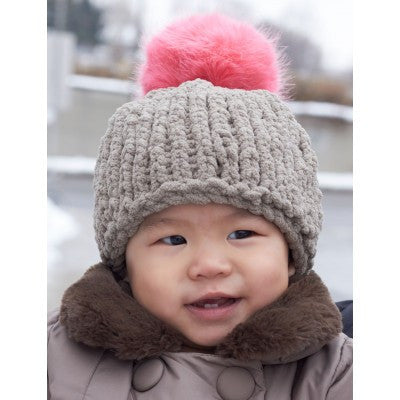 Bernat Baby Blanket Big Stitch Baby Hat