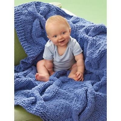 Bernat Baby Blanket Coziest Cable Blanket