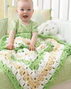 Bernat Baby Blanket From The Middle Baby Blanket To Crochet