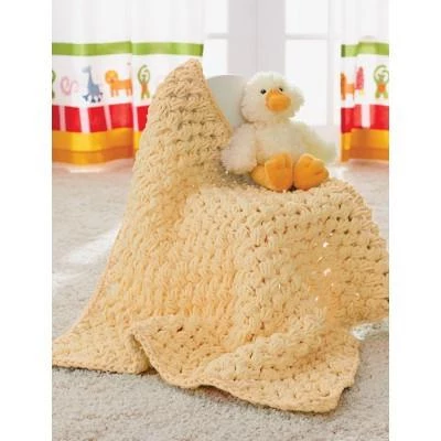 Bernat Baby Blanket Puffy Baby Blanket