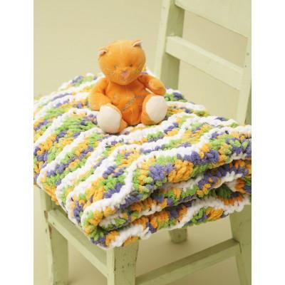 Bernat Baby Blanket Ripple Baby Blanket