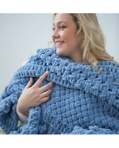 Bernat Alize EZ Multi Texture Blanket