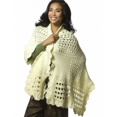 Caron Simply Soft Aran Wrap