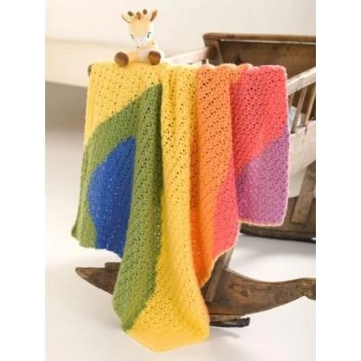 Caron Simply Soft Baby Waves Blanket