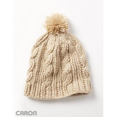 Caron Simply Soft Cable Twist Hat