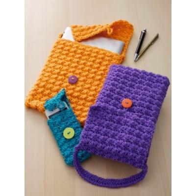 Caron Simply Soft Cell Phone Or Tablet Cozy