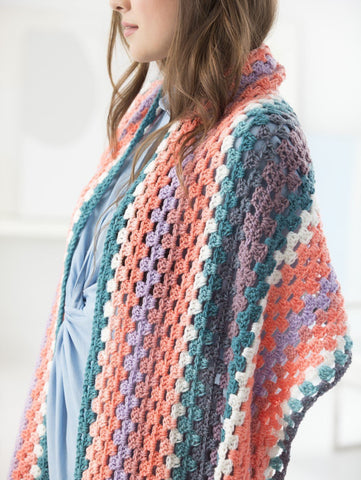 Fringed Shawl Crochet