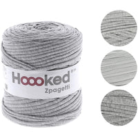 Hoooked Zpagetti Yarn Sporty Gray Medium Gray Shades