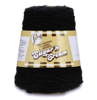 Lily® Sugar'n Cream® Cone Yarn Black