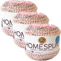 Lion Brand Homespun New Look Yarn First Blush 