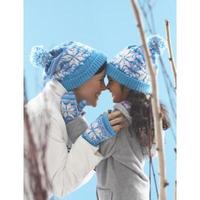 Patons Astra Snowflake Hat and Mittens
