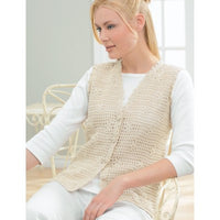 Patons Grace Daisy Mesh Vest