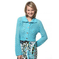 Patons Grace Scallop Mesh Jacket