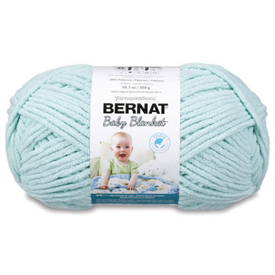 Bernat Baby Blanket Big Ball Yarn Seafoam