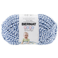 Bernat Baby Blanket Twists Big Ball Yarn Blue Twist