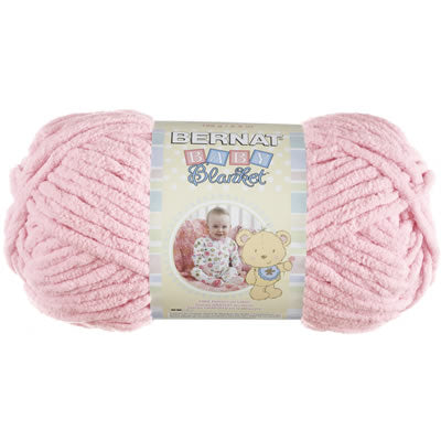 Bernat Baby Blanket Yarn Baby Pink