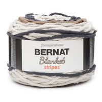 Bernat Blanket Stripes Yarn Buffed Stone