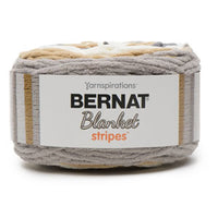 Bernat Blanket Stripes Yarn Foggy Shores