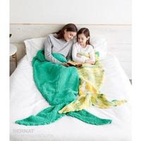 Knit Mermaid Snuggle Sack