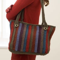 Bernat Striped Tote