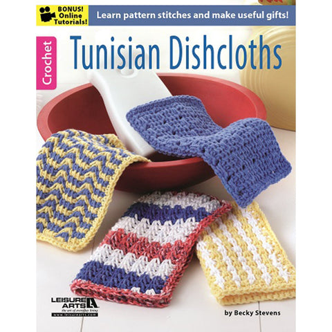 Leisure Arts Tunisian Dishcloths