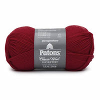 Patons Classic Wool Yarn Bright Red