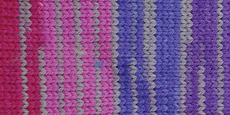 Patons Kroy Socks Yarn Purple Haze Stripes