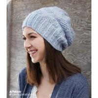 Patons Polka Dot Knit Hat