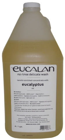 Eucalan Fine Fabric Wash Gallon Jug Eucalyptus